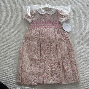 NWT Sarah Louise smocked dress size 2